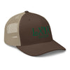LXIX GOLF CLUB LXIX GOLF CLUB Curve Logo Trucker Cap - Green Logo
