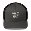 Grip It and Sip It Trucker Hat – Classic Golf Style with a Twist LXIX GOLF CLUB