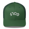 Upside Down Golf Arch Trucker Cap LXIX GOLF CLUB