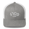 Upside Down LXIX Golf Arch Trucker Cap LXIX GOLF CLUB