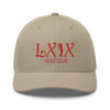 LXIX GOLF CLUB LXIX GOLF CLUB Curve Logo Trucker Cap - Red Logo