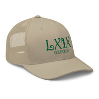 LXIX GOLF CLUB LXIX GOLF CLUB Curve Logo Trucker Cap - Green Logo