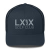 LXIX GOLF CLUB LXIX GOLF CLUB Swinger Logo Trucker Cap - Gray Logo