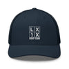LXIX GOLF CLUB LXIX GOLF CLUB Four Box Logo Trucker Cap - White Logo