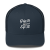 Grip It and Sip It Trucker Hat – Classic Golf Style with a Twist LXIX GOLF CLUB