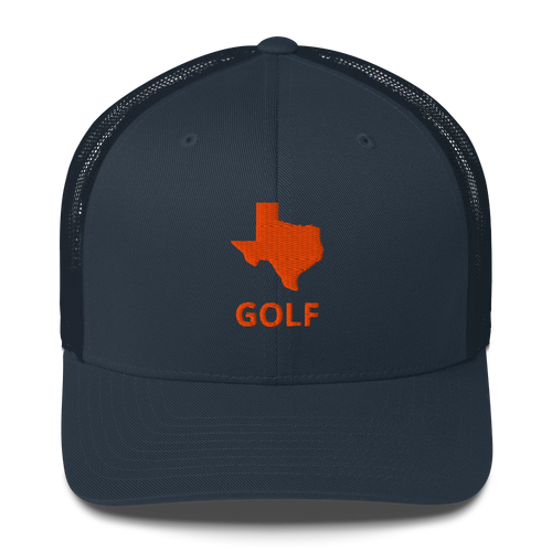 Texas Golf Trucker Cap