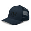 LXIX GOLF CLUB LXIX GOLF CLUB Curve Logo Trucker Cap - Black Logo