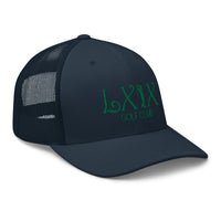LXIX GOLF CLUB LXIX GOLF CLUB Curve Logo Trucker Cap - Green Logo