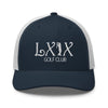 LXIX GOLF CLUB LXIX GOLF CLUB Curve Logo Trucker Cap - White Logo