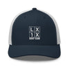 LXIX GOLF CLUB LXIX GOLF CLUB Four Box Logo Trucker Cap - White Logo