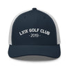 LXIX GOLF CLUB LXIX GOLF CLUB Arch Logo Trucker Cap - White Logo