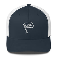 LXIX GOLF CLUB LXIX GOLF CLUB LXIX Flag Trucker Cap