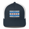 LXIX GOLF CLUB LXIX GOLF CLUB Chicago Flag Trucker Cap
