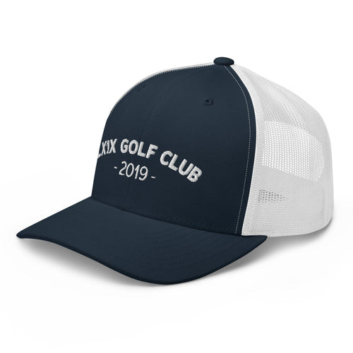 LXIX GOLF CLUB LXIX GOLF CLUB Arch Logo Trucker Cap - White Logo