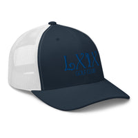 LXIX GOLF CLUB LXIX GOLF CLUB Curve Logo Trucker Cap - Blue Logo