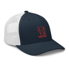 LXIX GOLF CLUB LXIX GOLF CLUB Four Box Logo Trucker Cap - Red Logo