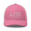 LXIX GOLF CLUB LXIX GOLF CLUB Curve Logo Trucker Cap - White Logo