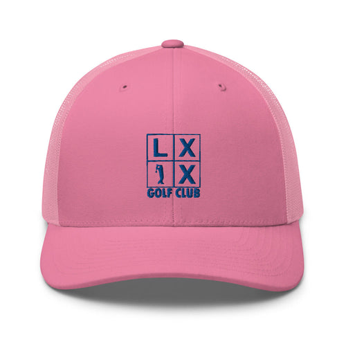 LXIX GOLF CLUB LXIX GOLF CLUB Four Box Logo Trucker Cap - Blue Logo