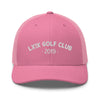 LXIX GOLF CLUB LXIX GOLF CLUB Arch Logo Trucker Cap - White Logo