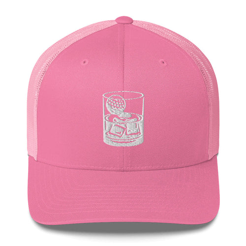 Whiskey Glass Trucker Cap LXIX GOLF CLUB