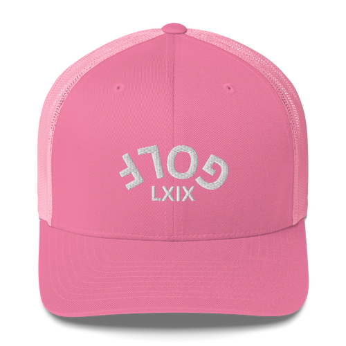 Upside Down LXIX Golf Arch Trucker Cap LXIX GOLF CLUB