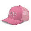 LXIX GOLF CLUB LXIX GOLF CLUB Curve Logo Trucker Cap - White Logo
