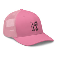 LXIX GOLF CLUB LXIX GOLF CLUB Four Box Logo Trucker Cap - Black Logo