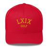 LXIX GOLF CLUB LXIX GOLF CLUB Collegiate Arch Trucker Cap