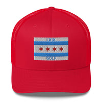 LXIX GOLF CLUB LXIX GOLF CLUB Chicago Flag Trucker Cap