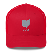 Ohio Golf Trucker Cap