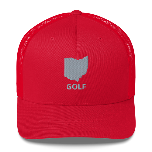 Ohio Golf Trucker Cap