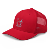 LXIX GOLF CLUB LXIX GOLF CLUB Four Box Logo Trucker Cap - Gray Logo