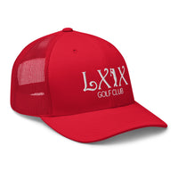 LXIX GOLF CLUB LXIX GOLF CLUB Curve Logo Trucker Cap - White Logo