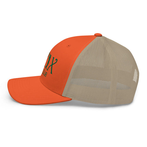 LXIX GOLF CLUB LXIX GOLF CLUB Curve Logo Trucker Cap - Green Logo