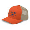 LXIX GOLF CLUB LXIX GOLF CLUB Curve Logo Trucker Cap - Blue Logo