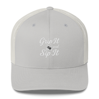 Grip It and Sip It Trucker Hat – Classic Golf Style with a Twist LXIX GOLF CLUB