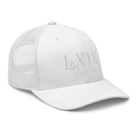 LXIX GOLF CLUB LXIX GOLF CLUB Curve Logo Trucker Cap - White Logo