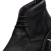 Zelli Italia Zelli Italia 46-602-BLK REZZA Suede Calfskin Chukka Boot Black