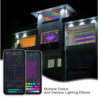RGB Smart String Lights for Curtain & Party Decor with App Control