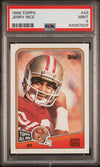 Graded 1988 Topps Jerry Rice #43 Football Card PSA 9 Mint