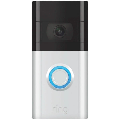 Ring - Video Doorbell 3 - Satin Nickel