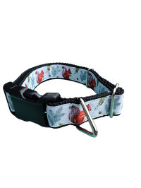 Forest Squirrel Nylon Dog Collar