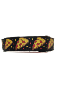 Pizza Nylon Dog Collar