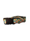 Flower Rows Nylon Dog Collar