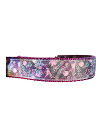 Ouija Floral Nylon Dog Collar, Leash