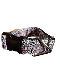 1.5" Wide Ain't No Mama Like Mine Nylon Dog Collar