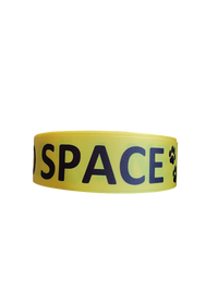 1.5" Wide I Need Space Nylon Dog Collar