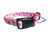 Bright Flowers Nylon Dog Collar