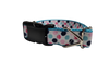 Polka Dots Pattern Nylon Dog Collar