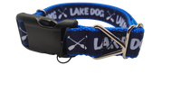 Lake Dog Blue Nylon Dog Collar